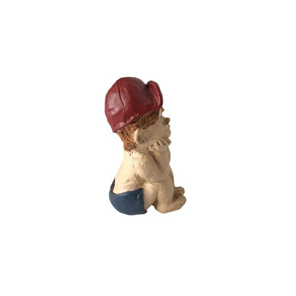 Marge Crunkleton Figurine Baseball Lil Toby 1989 Boy Sculpture Handwritten Signe - Picture 8 of 12